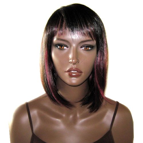 Futura Synthetic Hair Wig Merlot Color #1B (Off Black) NWT  