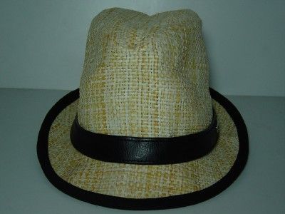 New Vestal Fedora Paper Fedoras Hats Small/Medium 22  