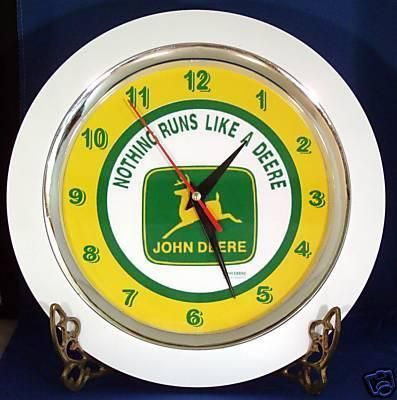 JOHN DEERE WALL CLOCK  