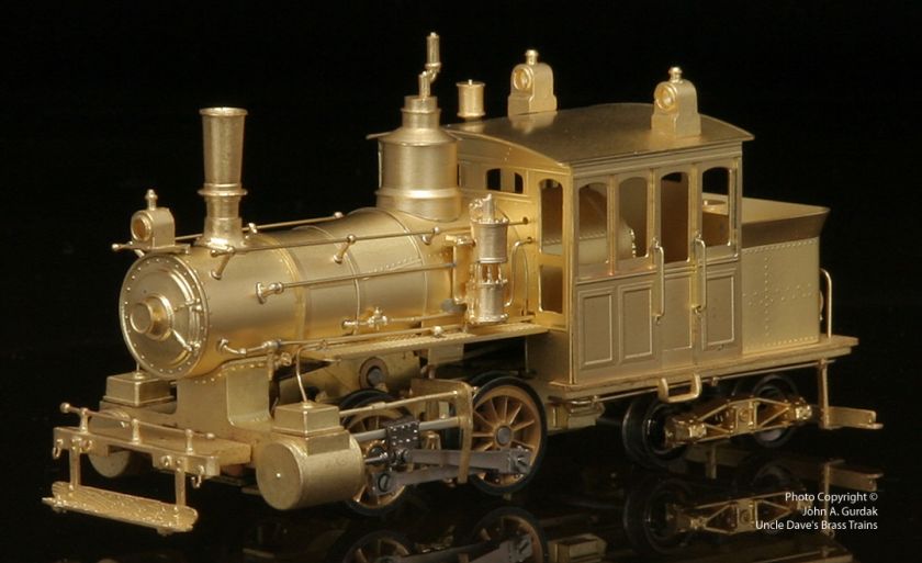 HOn3 BRASS MTS 0 4 4T FORNEY STEAM LOCOMOTIVE UNPAINTED NEW  