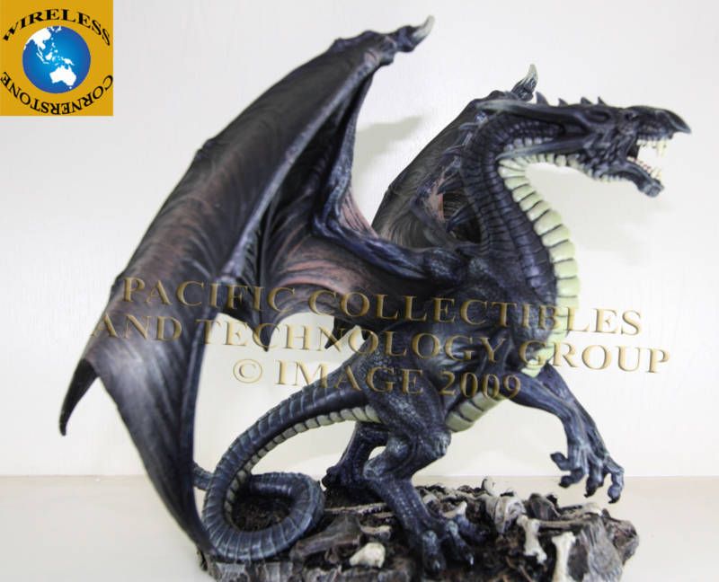 TOM WOOD FANTASY ART ROGUE DRAGON STATUE FIGURINE COOL  