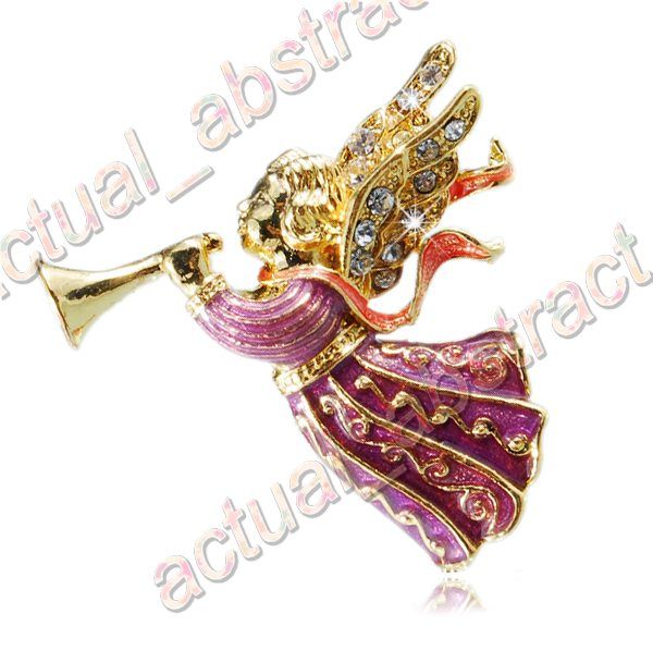 Angel 19Xbrooch pin W Swarovski Crystal wholesale  