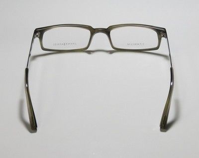 NEW JHANE BARNES SLOPE 52 20 140 TITANIUM OLIVE EYEGLASSES/GLASSES 