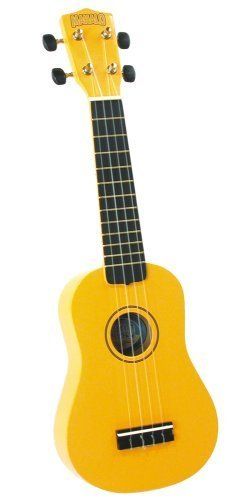 Mahalo Soprano Uke Ukulele Ukelele with Bag Yellow New  