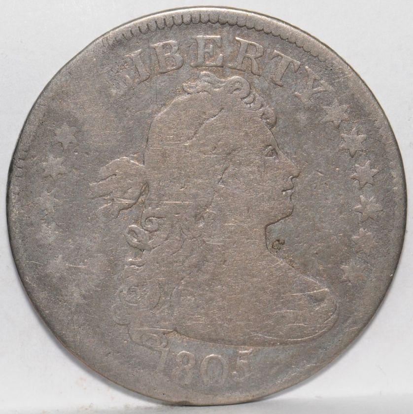 1805 Bust Quarter   Very Good  