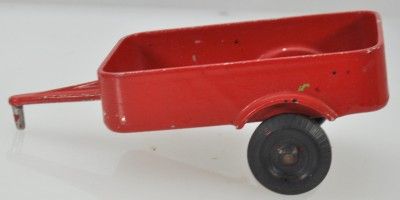 VTG 1950s MM Minneapolis Moline Metal Tractor & Trailer  