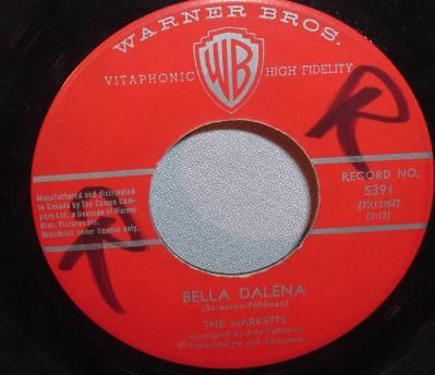 45 7 THE MARKETTS Outer Limits/Bella Dalena NEAR MINT CANADA RARE 