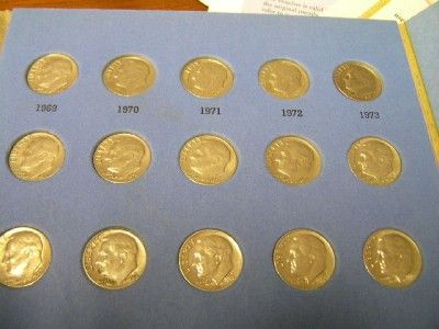 Set / collection Mercury Roosevelt Dimes 1916 1993 d  