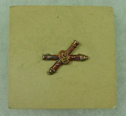 ORIGINAL WW1 ERA PATRIOTIC PIN US ARMY COAST ARTILLERY  