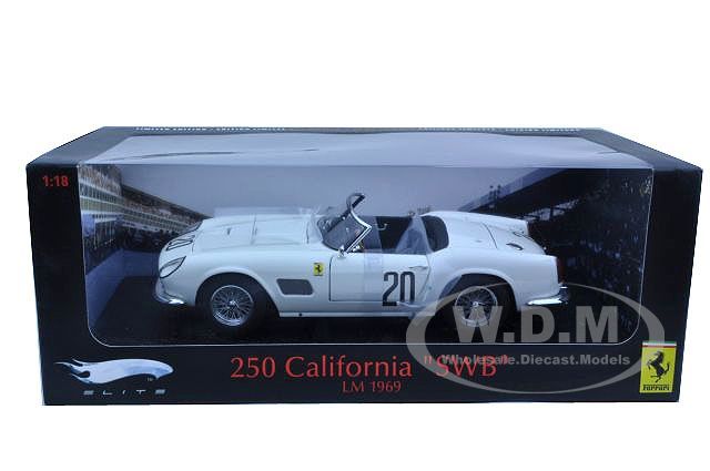 Brand new 118 scale diecast model of Ferrari 250 California SWB 