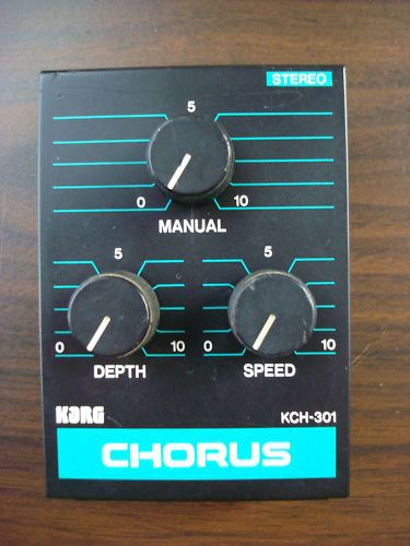 Korg KCH 301 Chorus Effects Pedal Vintage Pedal  