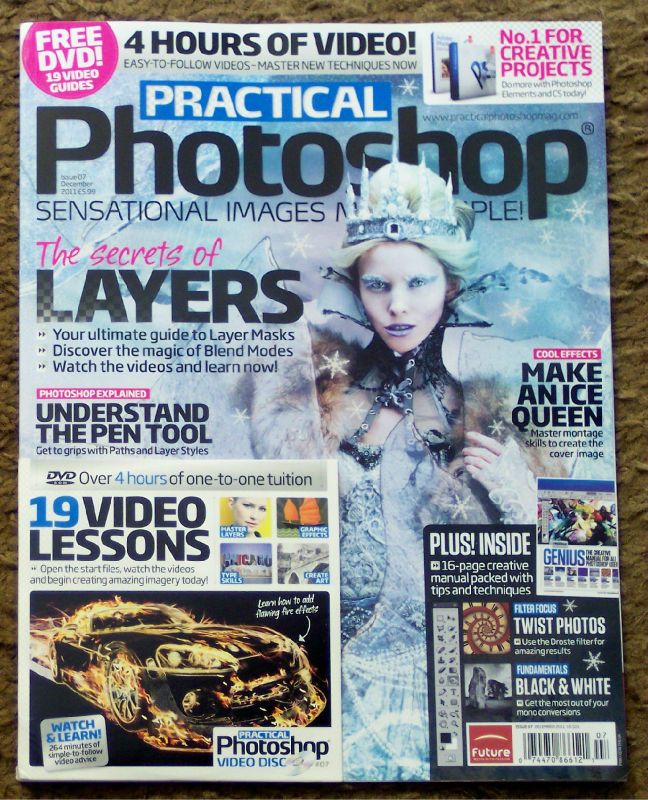 PRACTICAL PHOTOSHOP + DVD Secrets Of LAYERS December 2011 # 7 MAKE An 