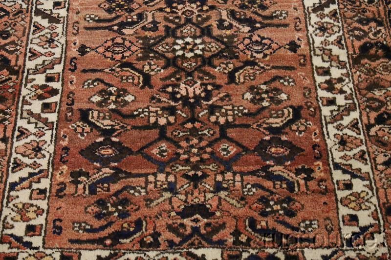 OVERSIZED MUTED RUNNER 3X12 HAMEDAN PERSIAN ORIENTAL AREA RUG WOOL 