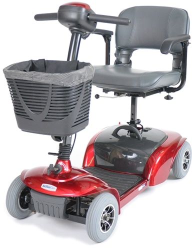   Care Spitfire 1410 4 Wheel Scooter Portable Power Mobility Four Wheel