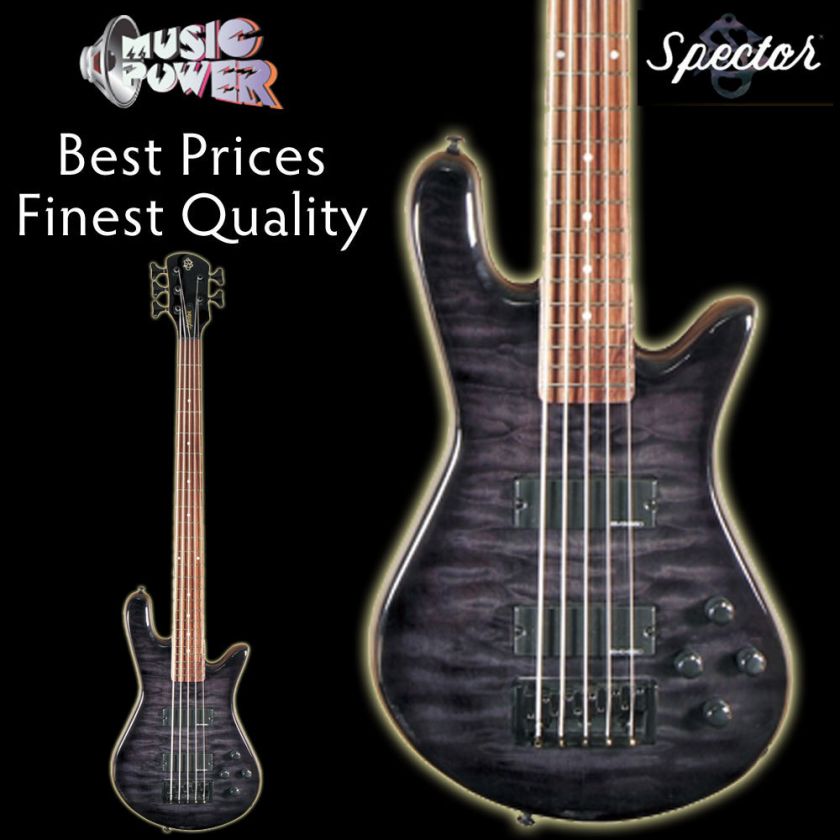   Legend Classic Slate Grey 5 String Bass Guitar   Free Case At BIN