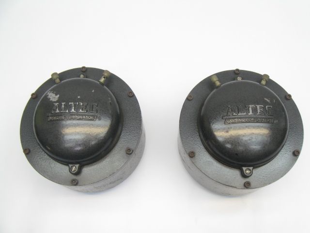 Vintage Altec Lansing 288C pair Speaker HF Compression Driver Original 