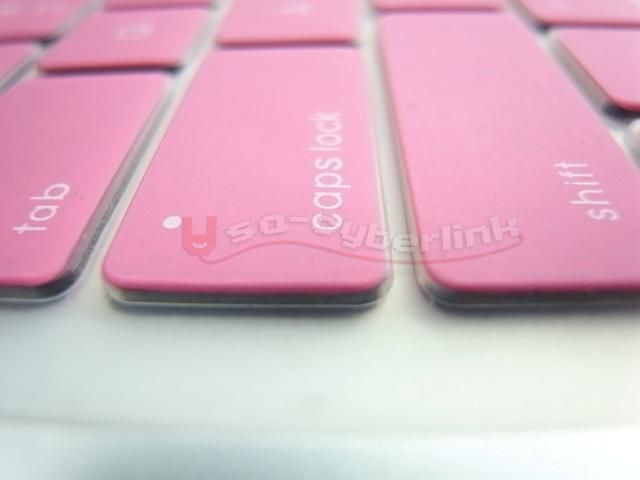 Pink MAC MacBook Pro 17 13.3 15.4 KeyBoard Skin Cover  