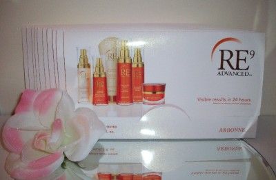 Arbonne RE9 Advanced Travel Set Kit Samples 5 packs  