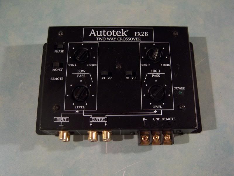 AUTOTEK FX2B 2 WAY CROSSOVER ~ OLD SCHOOL  