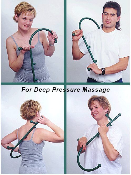 GENUINE EFFECTIVE PRESSURE Massager Back Sore Muscle Pain RELIEF 