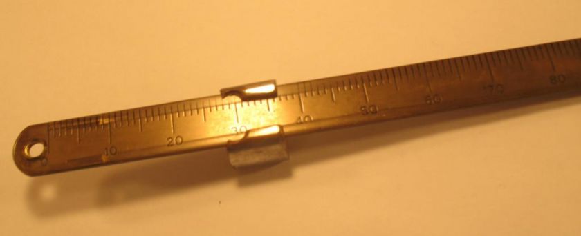 Antique Vintage SCALE Parts Beam Balance 100 Gram Brass SS Stainless 