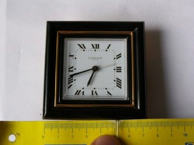 RRR Vintage Art Deco Cartier desk alarm watch/clock  