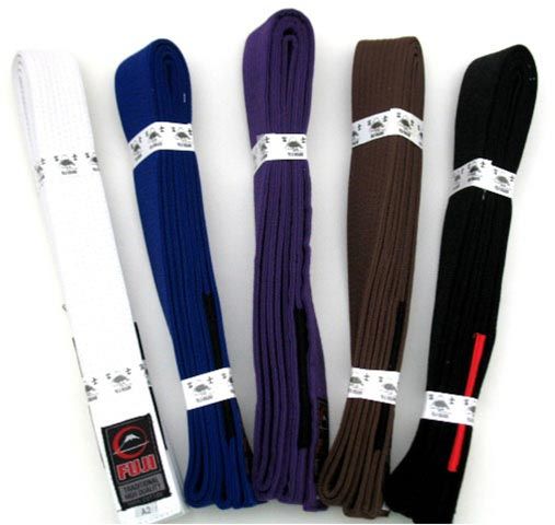 FUJI BJJ Brazilian Jiu Jitsu Gi Belt   All Colors & Sizes  