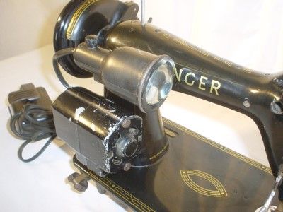 Vintage SINGER 99k HEAVY DUTY SEWING MACHINE  