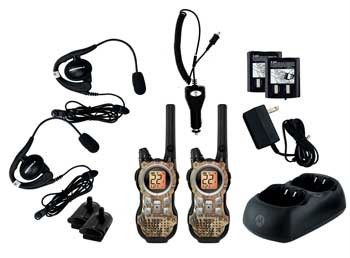 MOTOROLA MR356R 35 Mile Talkabout 2 Way Radios/ Camo  