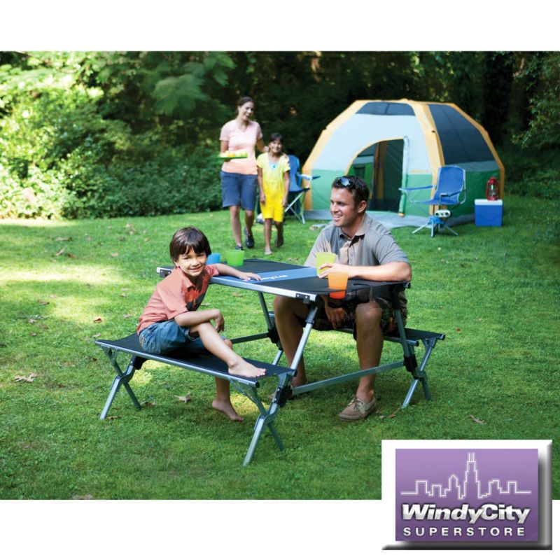 Kelsyus Camping Beach Portable Folding Picnic Table  