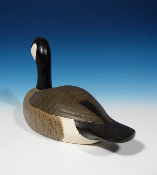 Bud Coppedge Canadian Canada Goose 1980 Decoy Wood Carving VA Beach 