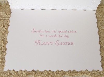 Carol Wilson Easter Is Here Greeting Card Chicks Hatching CG1541 