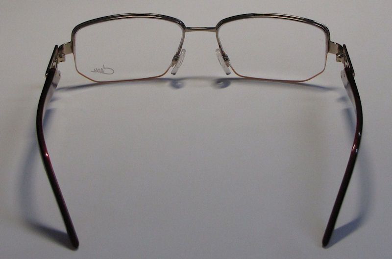 NEW CAZAL 4136 53 17 130 ROSE/BURGUNDY EYEGLASSES/GLASSES/FRAME WOMENS 