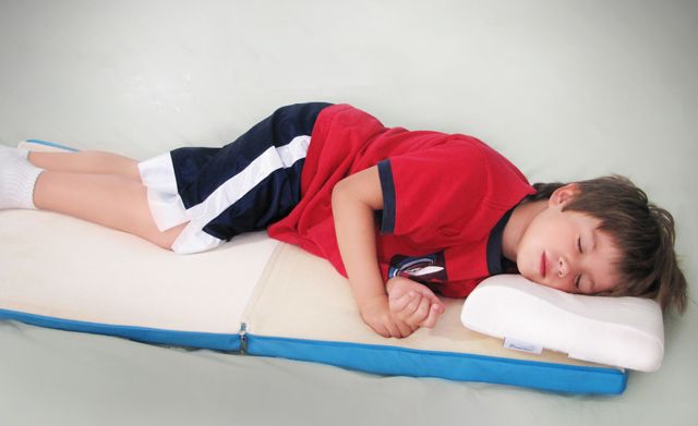 Kid Toddler Memory Foam Foldable Sleeping Mat Pad Bag  