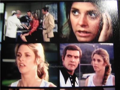 BIONIC WOMAN LINDSAY WAGNER 6 MILLION DOLLAR MAN COLLAGE 1975 PHOTO 