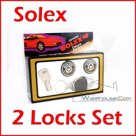 Solex 2 Door Lock Cylinder Round Key Daihatsu Pyzar  