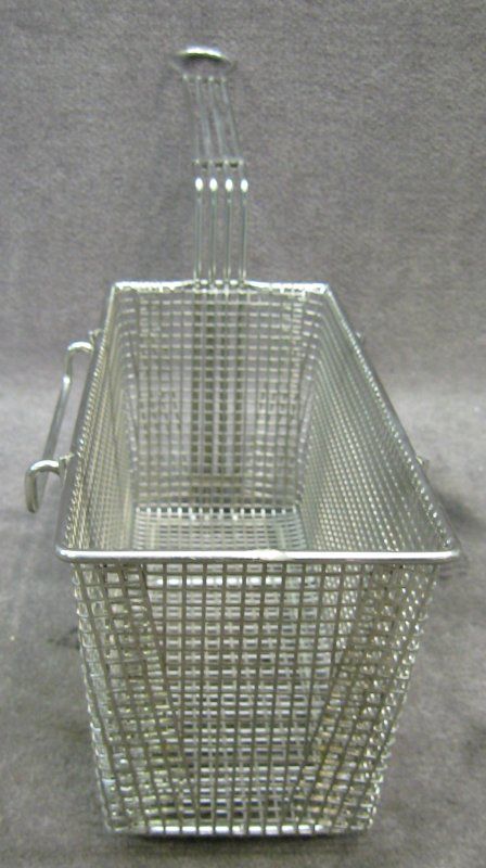 Lot of 2 Frying Baskets Restaurant Deep Fry 12 x 5 x 5  