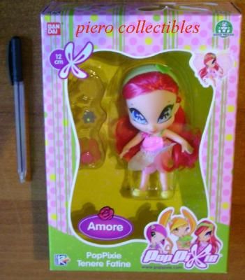 Pop Pixie Doll Amore 12cm Winx Club Bandai  