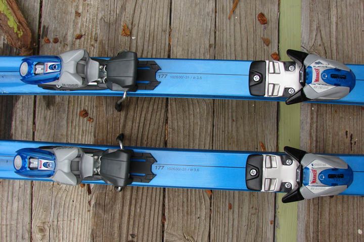   V2 DIMENSION 3 SIDECUT 177 MARKER M1000 BINDINGS SKI DOWNHILL  