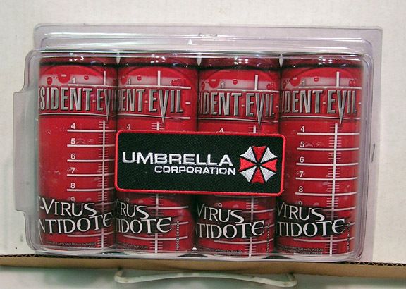   Resident Evil Virus Antidote Energy Drink plus Patch Stocking Stuffer