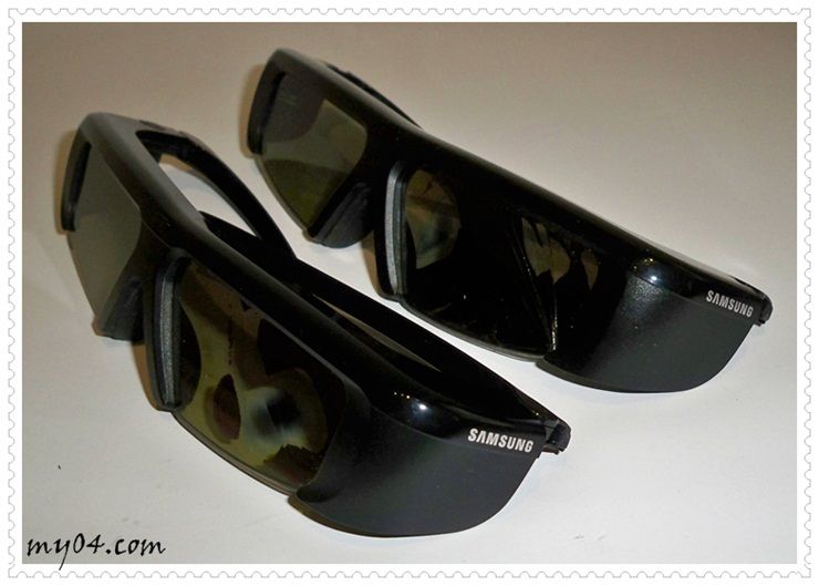 Samsung SSG 2100AB 3D Glasses Broken Left Lenses. AS IS Parts  