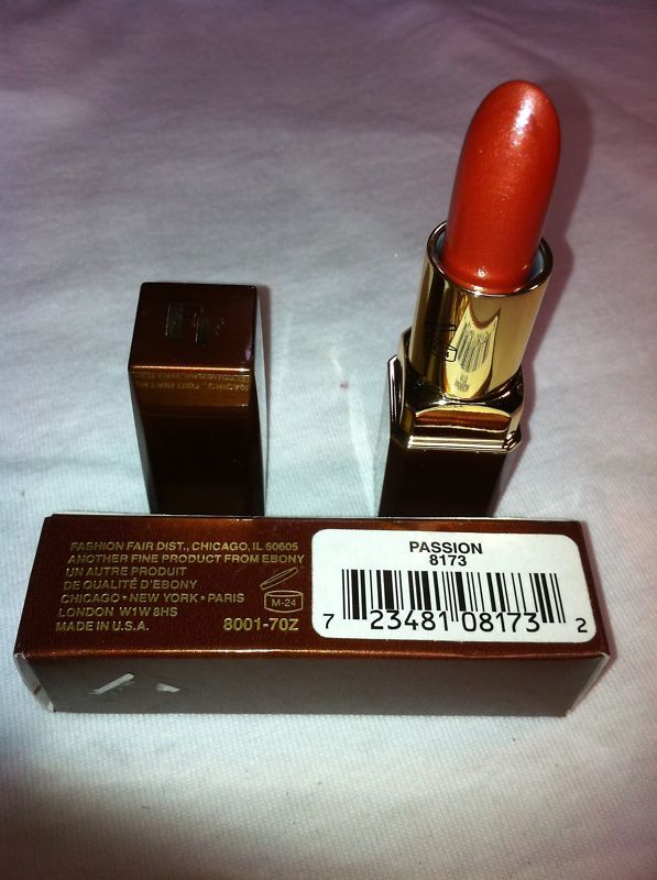 FASHION FAIR FINISHINGS LIPSTICK PASSION 8173 NIB  