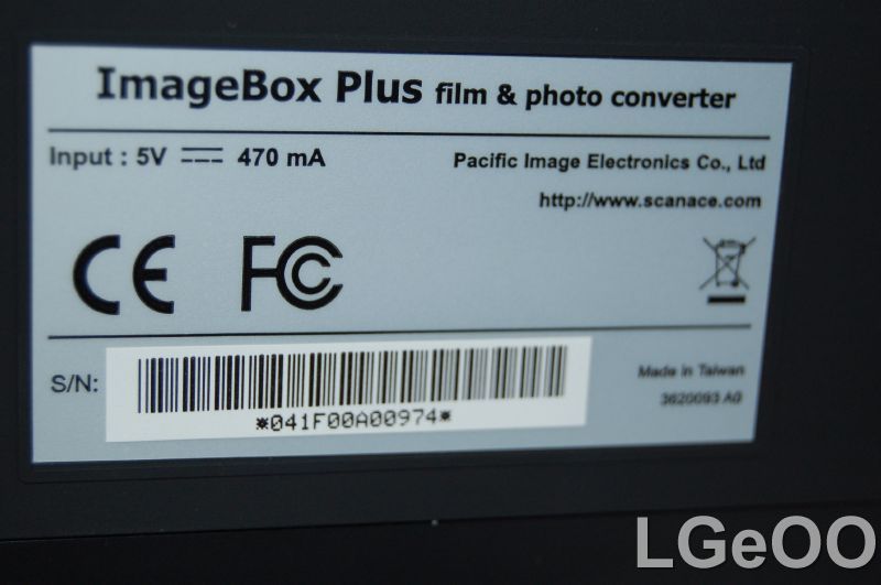 Pacific Image ImageBox 35mm Film, Slide Scanner Photo Converter 