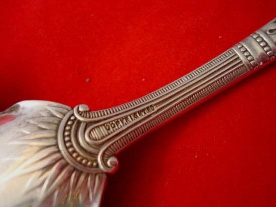 CLUNY GORHAM STERLING SILVER OLD VINTAGE PRESERVE SPOON  