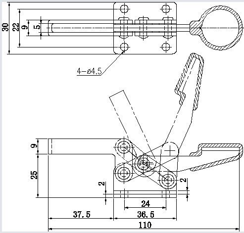 new hand tool toggle clamp 20300  