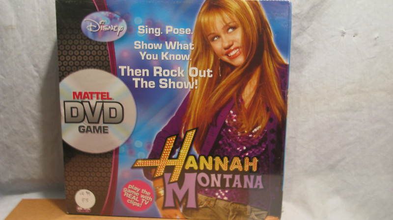 Lot of 3 diff. Hannah Montana Games all SEALED  