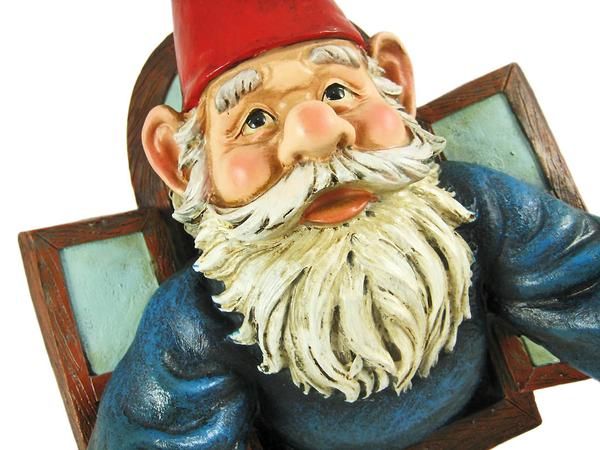 Cute Garden Gnome Toilet Paper Roll Holder Tissue  