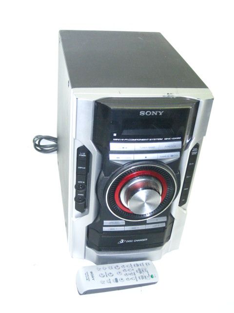 AS IS SONY HCD GX99 HI FI BOOK SHELF HOME STEREO SYSTEM  