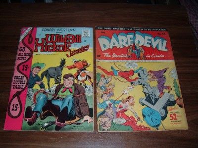   lot of 30 comic books includes Superhero, EC, humor, war, etc.  