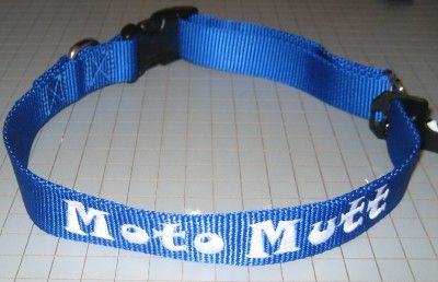 Motorcycle Dog Collar Motocross dog collars  